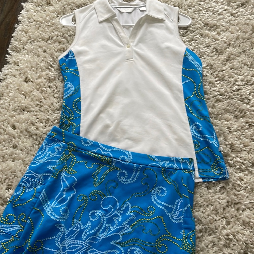 Vintage golf outfit set